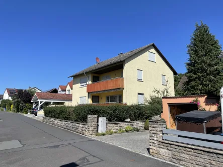 Straßenansicht - Haus kaufen in Kirchheim - Großes Einfamilienhaus, vermietet, in Kirchheim