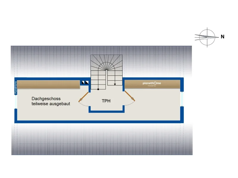 Grundriss Dachgeschoss