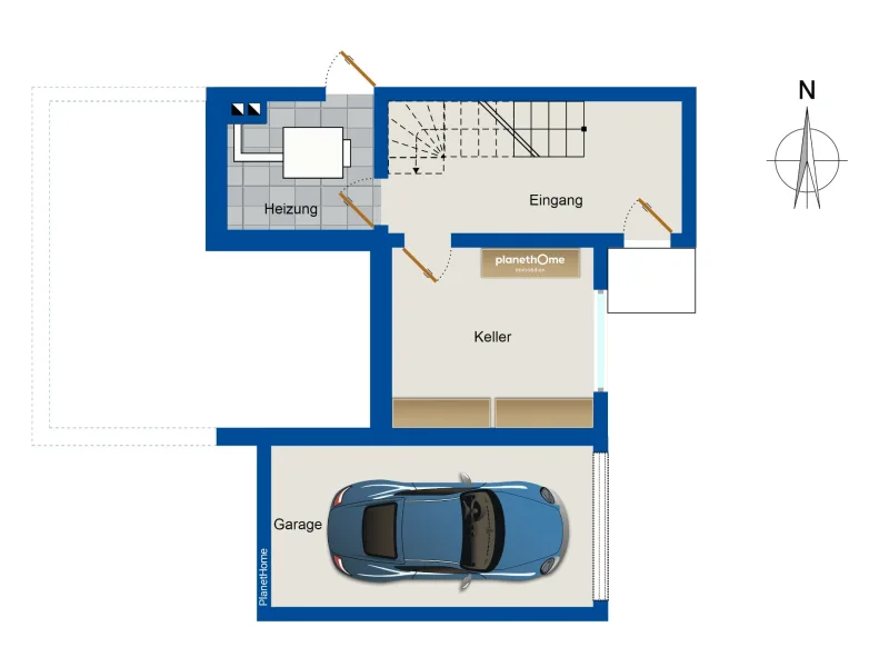 Grundriss Kellergeschoss