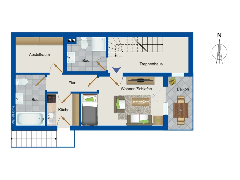 Grundriss Untergeschoss