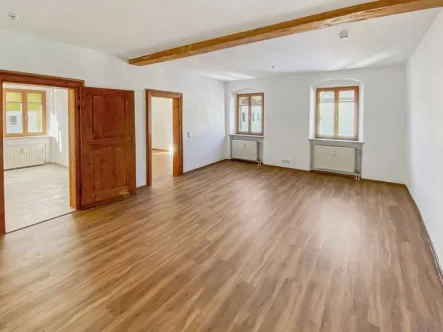 Wohnzimmer - Ansicht 1 - Wohnung kaufen in Regensburg - Sofort frei! Attraktive 3-Zimmer-Wohnung in der Regensburger Altstadt