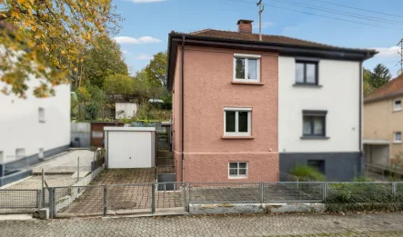 Ansicht - Haus kaufen in Biberach - Gemütliche Doppelhaushälfte in Biberach a.d. Riß