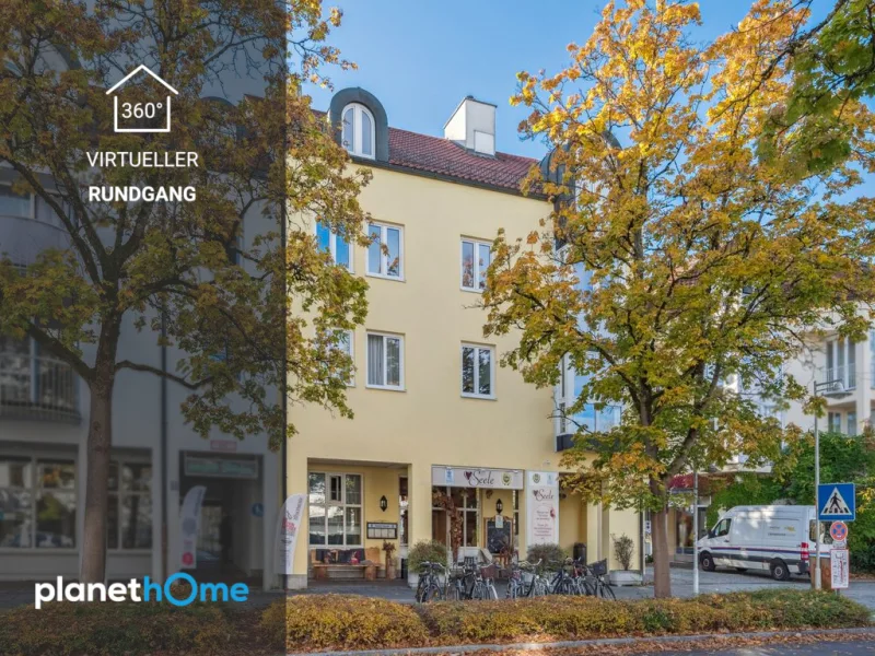 Außenansicht - 1 - Wohnung kaufen in Ottobrunn - Sofort bezugsfrei! Helle und freundliche 2,5-Zimmer-Wohnung im Herzen von Ottobrunn