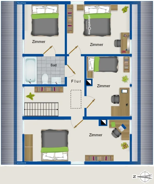 Sanierungshaus Dachgeschoss