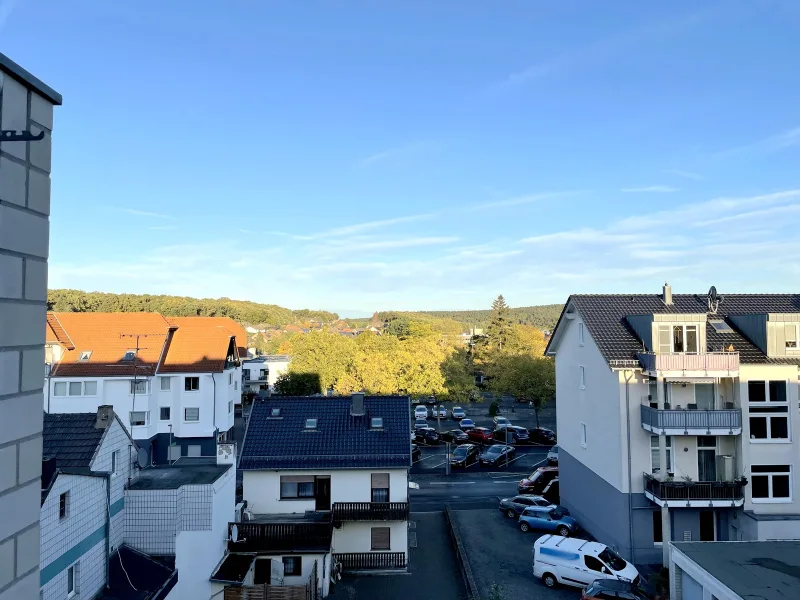 Ausblick von der Dachterrasse - Wohnung kaufen in Mechernich - Vermietete 2-Zimmer-Wohnung über den Dächern von Mechernich 