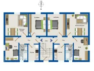 Grundriss Obergeschoss