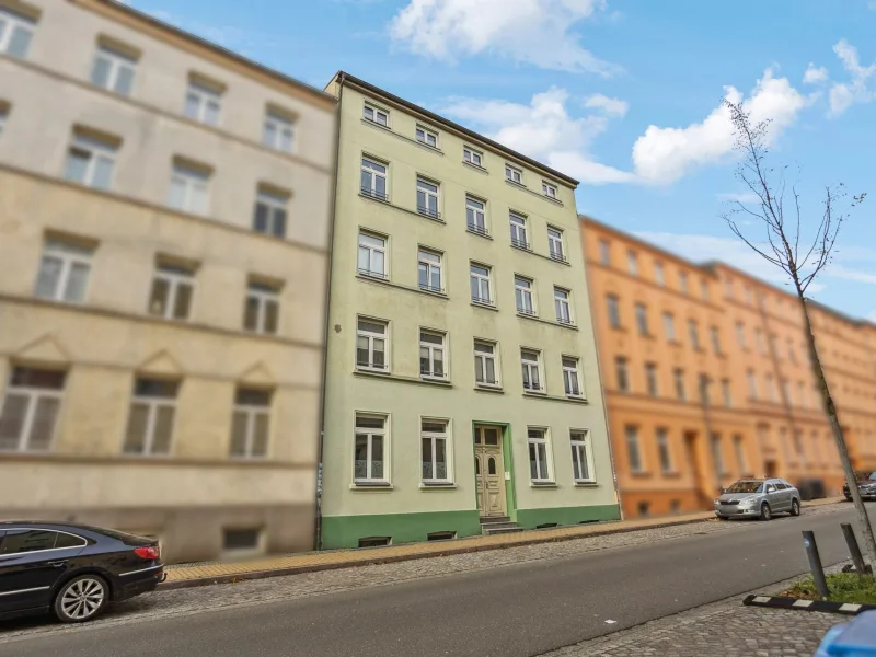 Ansicht - Haus kaufen in Schwerin - Vollvermietetes Mehrfamilienhaus im Zentrum der Landeshauptstadt Schwerin