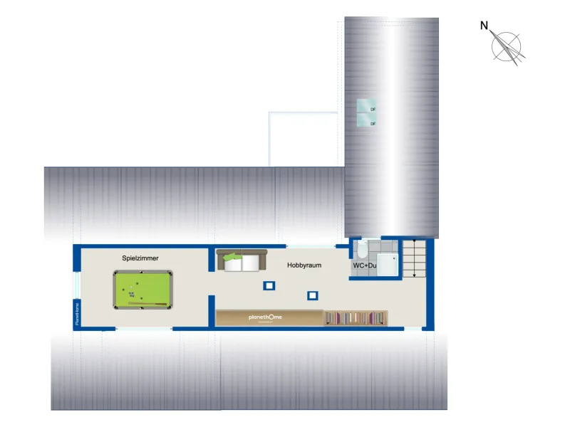 Grundriss Dachgeschoss