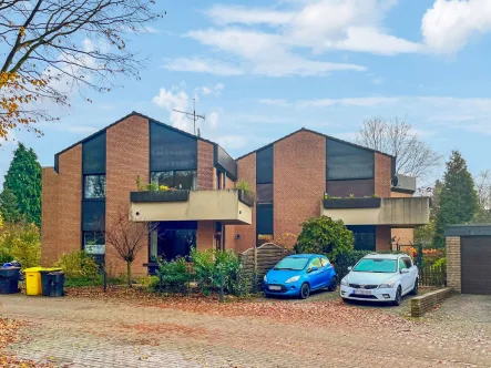 Ansicht vorne - Haus kaufen in Ibbenbüren - Wunderbar aufgeteiltes 4-Familienhaus in bester Lage von Ibbenbüren