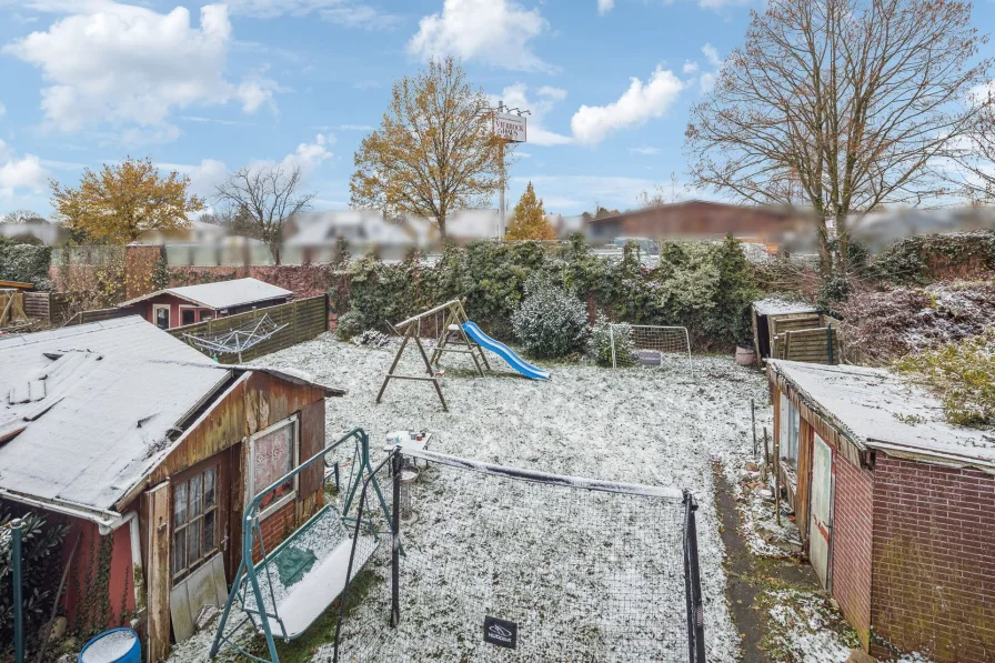 Ausblick Garten