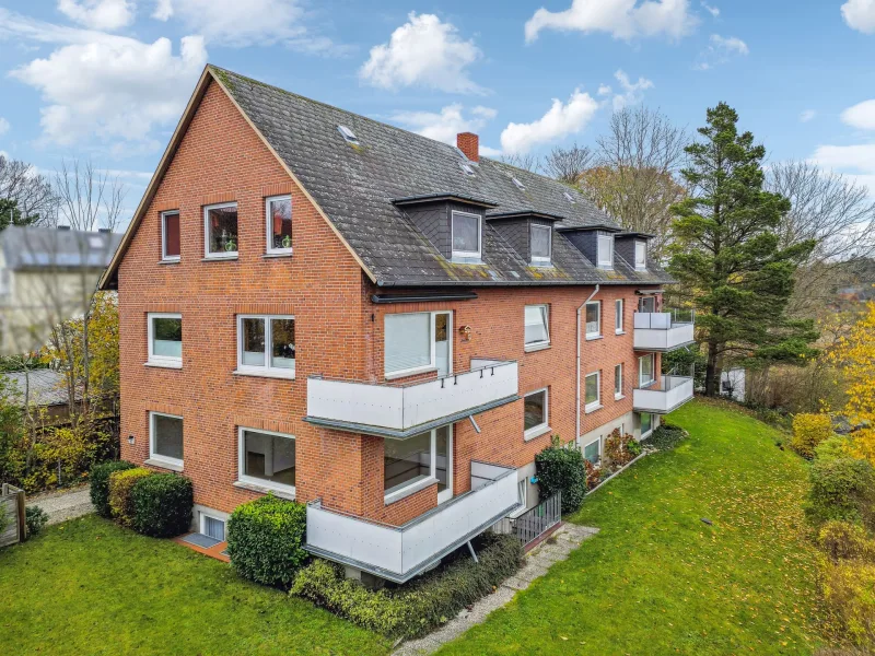 Ansicht - Haus kaufen in Glücksburg (Ostsee) - Mehrfamilienhaus an der Flensburger Förde in Glücksburg