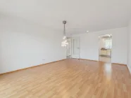 Wohnzimmer mit Blick Küche