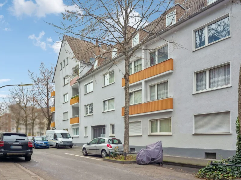 Außenansicht - Wohnung kaufen in Köln - Sofort bezugsfrei! Gepflegte 2-Zimmer Wohnung in Köln Kalk