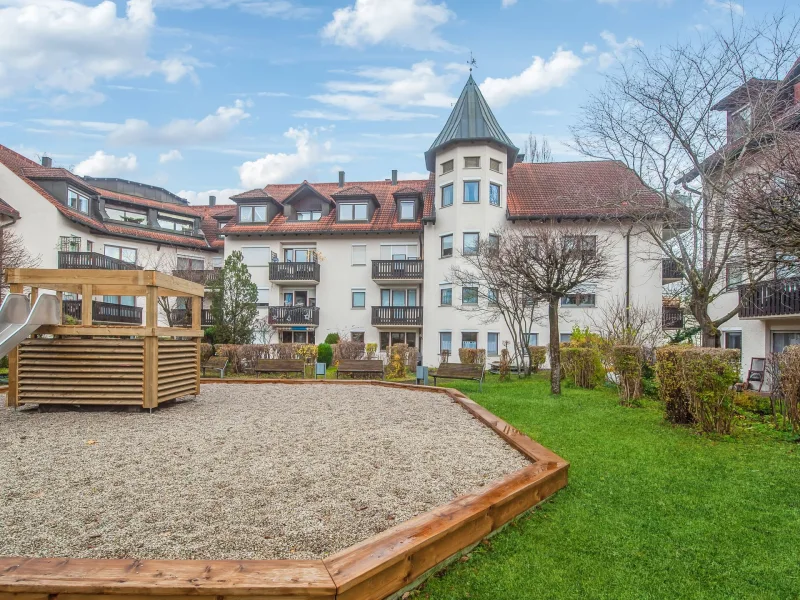 Ansicht - Wohnung kaufen in Freising - Außergewöhnliche  3-Zimmer-Dachgeschosswohnung in zentraler Lage von Freising zur sofortigen Nutzung