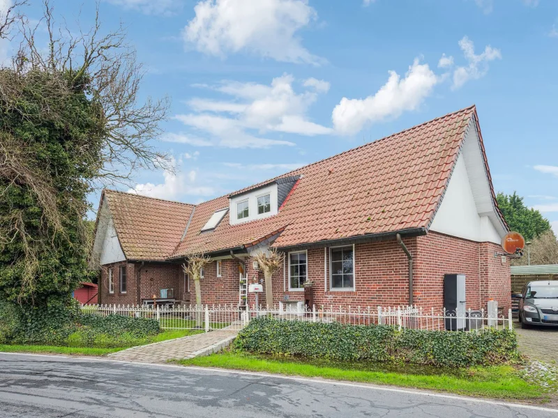 Frontansicht - Haus kaufen in Kranenburg - Gepflegtes, freistehendes Einfamilienhaus in Kranenburg