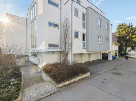 NordOst-Ansicht - Wohnung kaufen in Dettingen an der Erms - Auf ins Wohnglück mit Neubaustandard in bevorzugter Zentrumslage