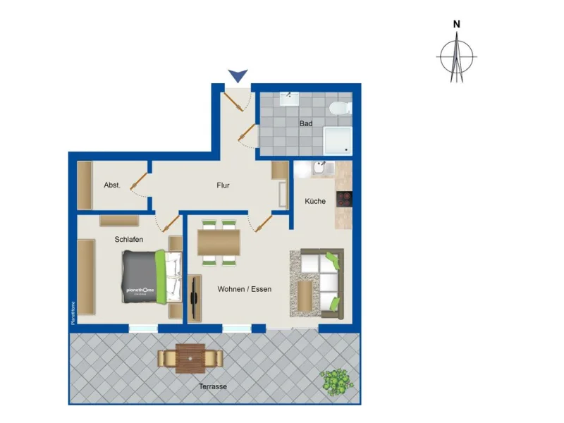 Grundriss Dachgeschoss