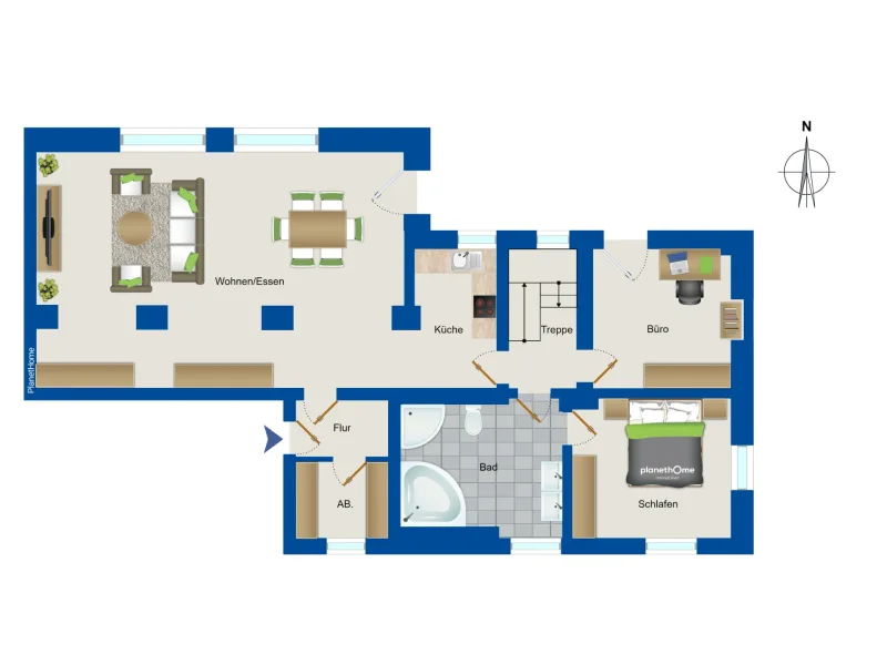 Wohnung 3. Erdgeschoss