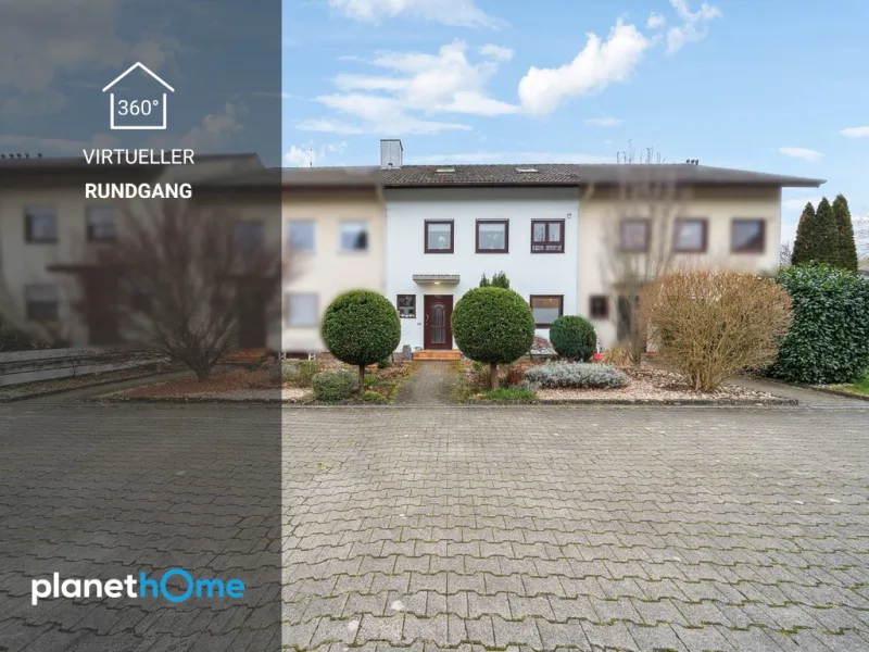 Außenansicht - 1 - Wohnung kaufen in Rheinfelden - Vermietete 2,5-Zimmer-Wohnung in Rheinfelden mit Wintergarten