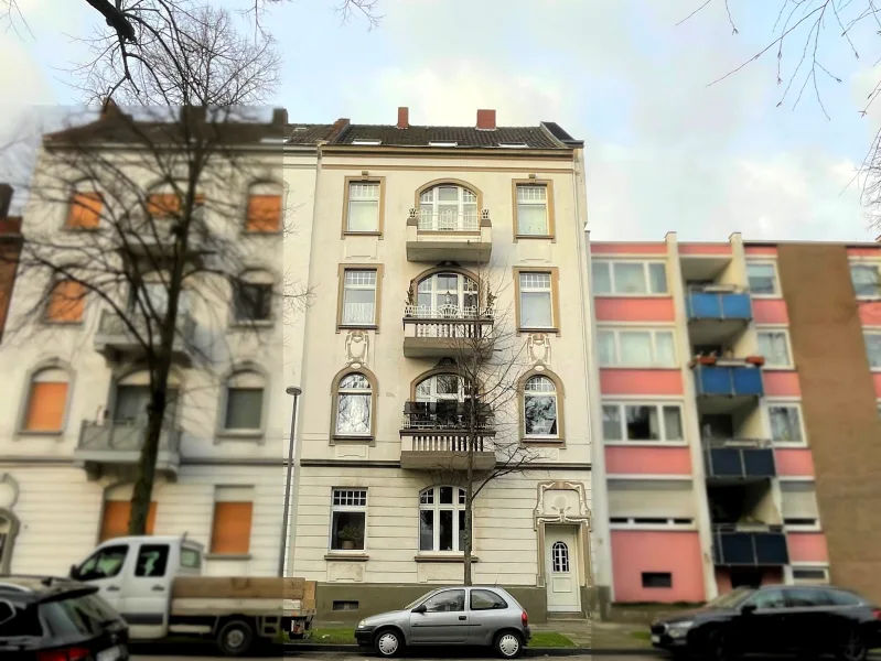 Frontansicht - Wohnung kaufen in Krefeld - Altbau: 4-Zimmer-Eigentumswohnung in Krefeld-Dießen/Lehmheide