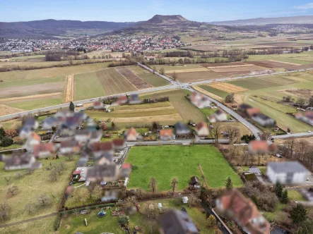 Titelbild - Grundstück kaufen in Weilersbach - Baugrundstück für mehrere Doppelhaushälften mit Aussicht auf das Walberla