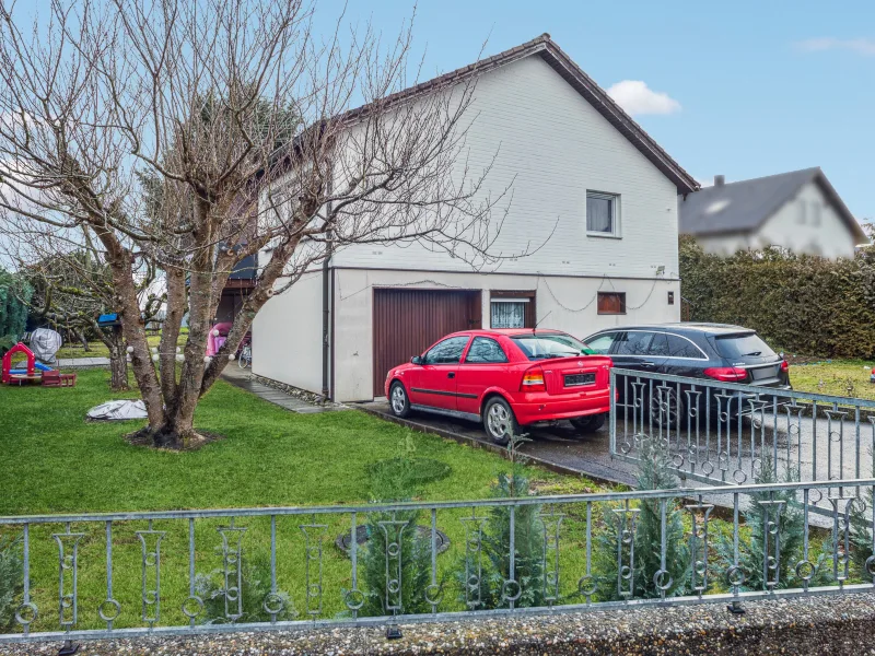 Außenansicht - Haus kaufen in Haigerloch - Ruhig gelegenes Einfamilienhaus mit viel Platz und großen Garten in Haigerloch