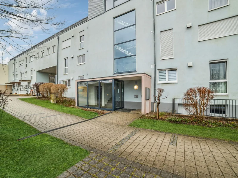 Ansicht - Wohnung kaufen in Neubiberg - Gepflegtes 1-Zimmer-Appartement in ruhiger und beliebter Wohnlage in Neubiberg zur Kapitalanlage 