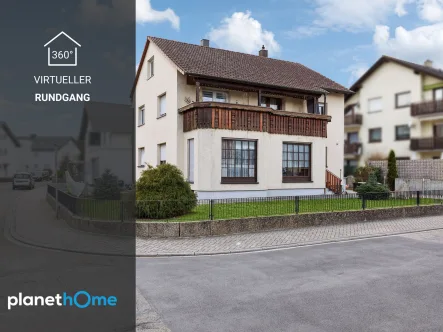 Ansicht - Haus kaufen in Iffezheim - Teilvermietetes Mehrfamilienhaus in attraktiver Lage in Iffezheim