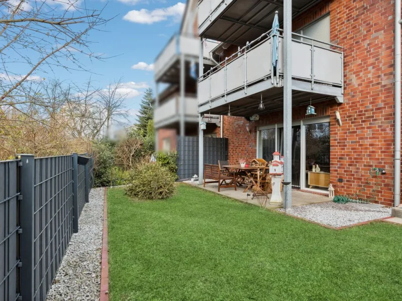 Gartenansicht - Haus kaufen in Herten - Modernes, hochwertiges Zweifamilienhaus mit Potenzial in bevorzugter Lage von Herten