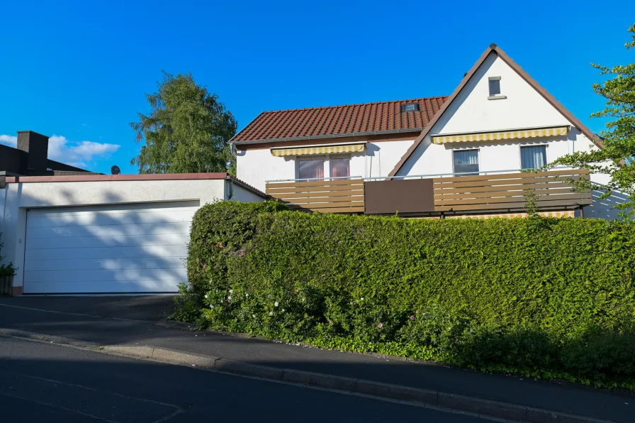 Außenansicht - Haus kaufen in Bad Kissingen - Haus im Rosenviertel von Bad Kissingens zu verkaufen!