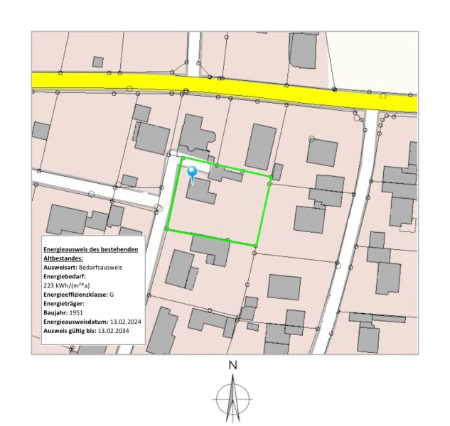 Lageplan - Ausschnitt