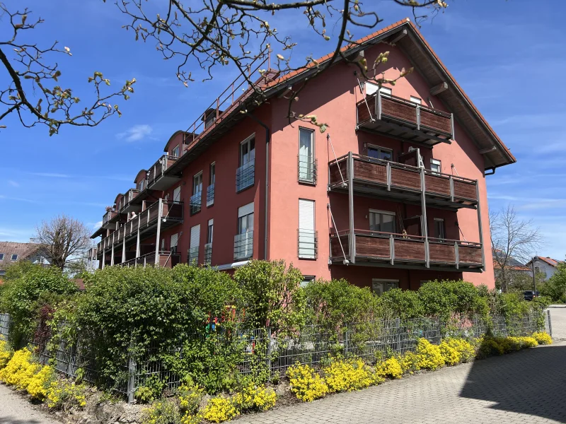 Ansicht - Wohnung kaufen in Grafing bei München - Wunderschöne 3-Zimmer-Dachgeschoss-Wohnung in zentraler Lage von Grafing