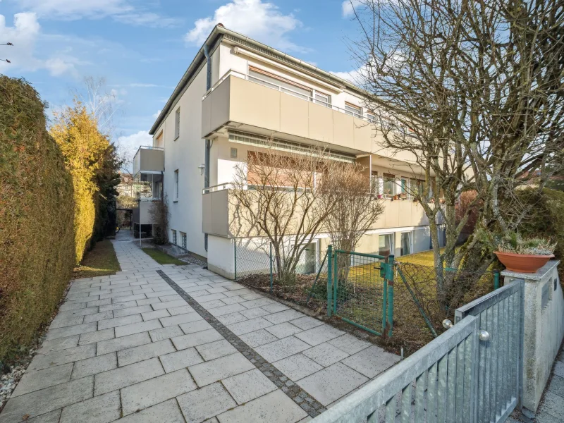 Ansicht - Wohnung kaufen in München - Laim: 3-Zimmer-Eigentumswohnung mit großem Balkon, teilbar in zwei Einheiten