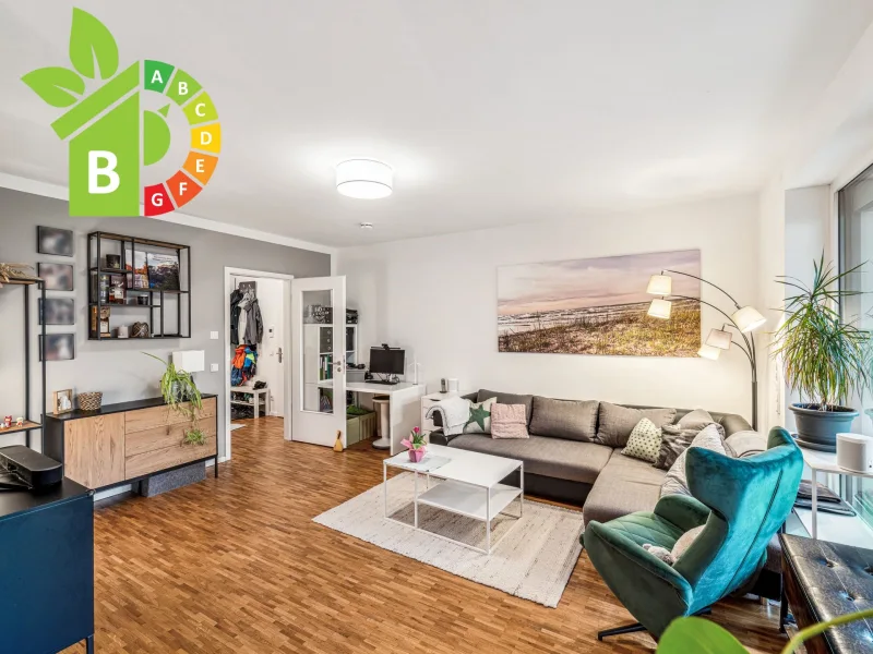 Titelbild - Wohnung kaufen in Hamburg - Sehr schöne und moderne 3-Zimmer-Eigentumswohnung, barrierefrei und familienfreundlich in Rahlstedt
