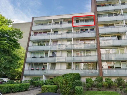 Titelbild - Wohnung kaufen in Hamburg - Kapitalanlage(FESTPREIS): 3-Zimmer-Wohnung in Hamburg Bramfeld mit Fahrstuhl und Balkon