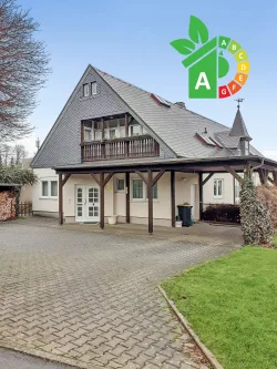 Titelbild - Haus kaufen in Jahnsdorf - Wohnen wie im Einfamilienhaus und von zusätzlichen Mieteinnahmen profitieren 