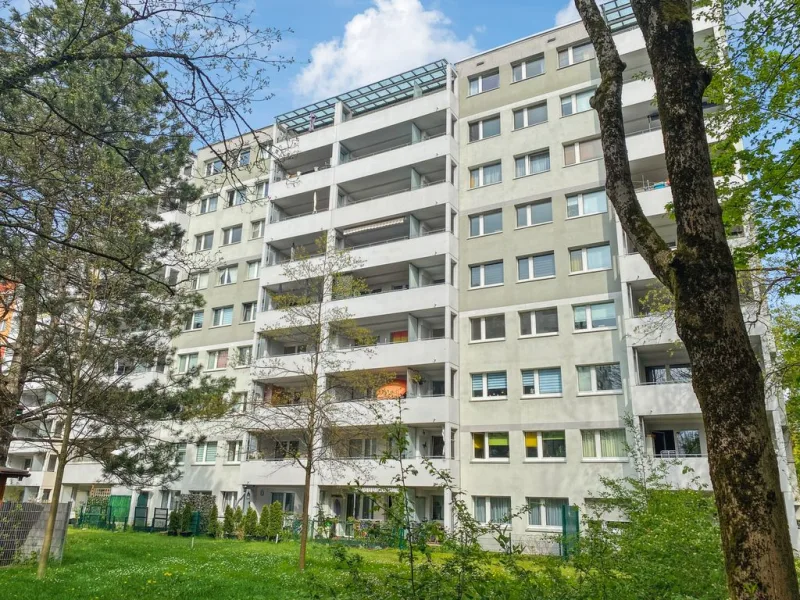 Objektansicht - Wohnung kaufen in München - Gefragte Kapitalanlage - 1-Zimmer-Wohnung in München-Neuperlach