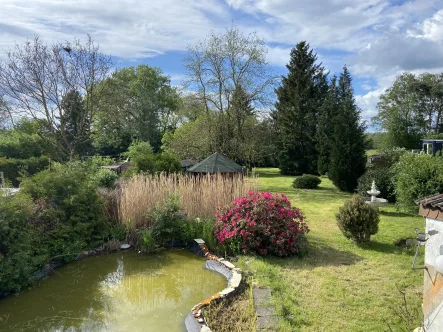 Garten - Haus kaufen in Homburg - Zweifamilienhaus mit wunderschönem, parkähnlichen Garten in Homburg-Bruchhof - EG sofort bezugsfrei!