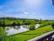 Ausblick vom Balkon