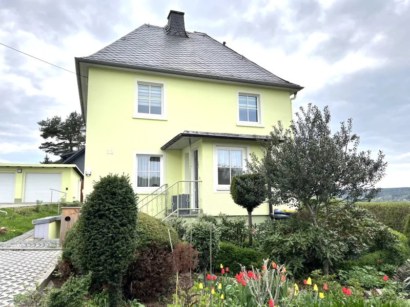 Ansicht - Haus kaufen in Dippoldiswalde - Blick aufs Wasser! EFH mit 5-6 Zimmer in Dippoldiswalde/Malter 