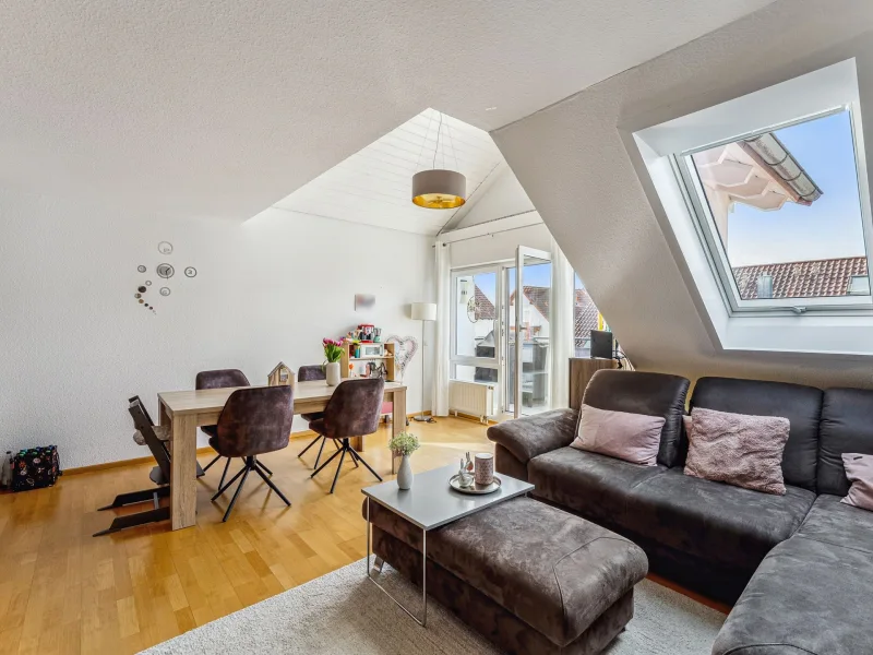 WZ - Wohnung kaufen in Remseck am Neckar - Besondere Maisonettewohnung in Remseck am Neckar 