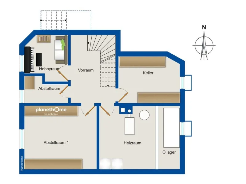 Grundriss Untergeschoss