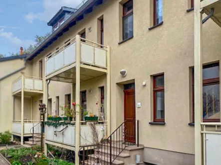 Eingang - Haus kaufen in Haldensleben - Mehrfamilienhaus unter Denkmalschutz mit 6 Wohneinheiten in Haldensleben