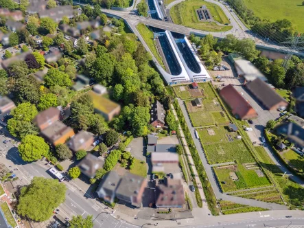 Ansicht - Grundstück kaufen in Hamburg - Im Herzen von Schnelsen - Baugrundstück für Mehrfamilienhäuser in perfekter Lage von Hamburg