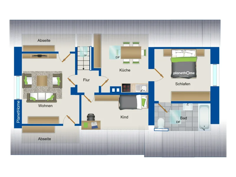 Grundriss Dachgeschoss