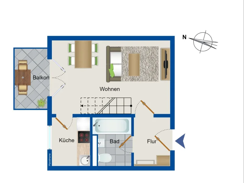 Grundriss - 2.Obergeschoss