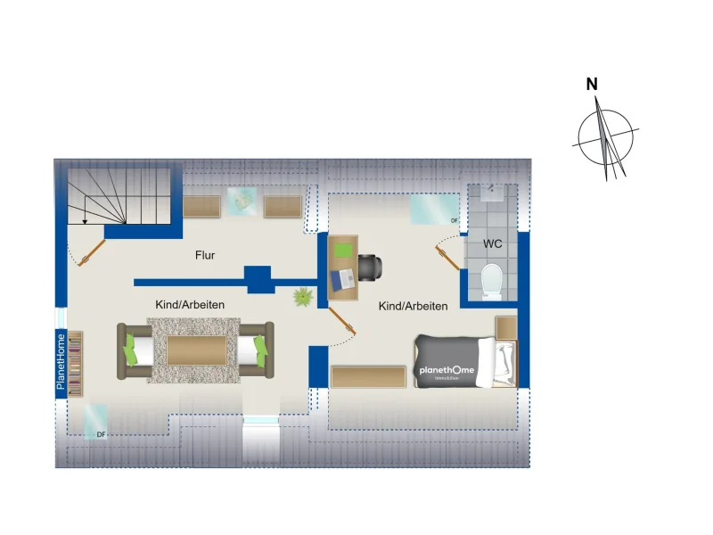 Grundriss  Dachgeschoss