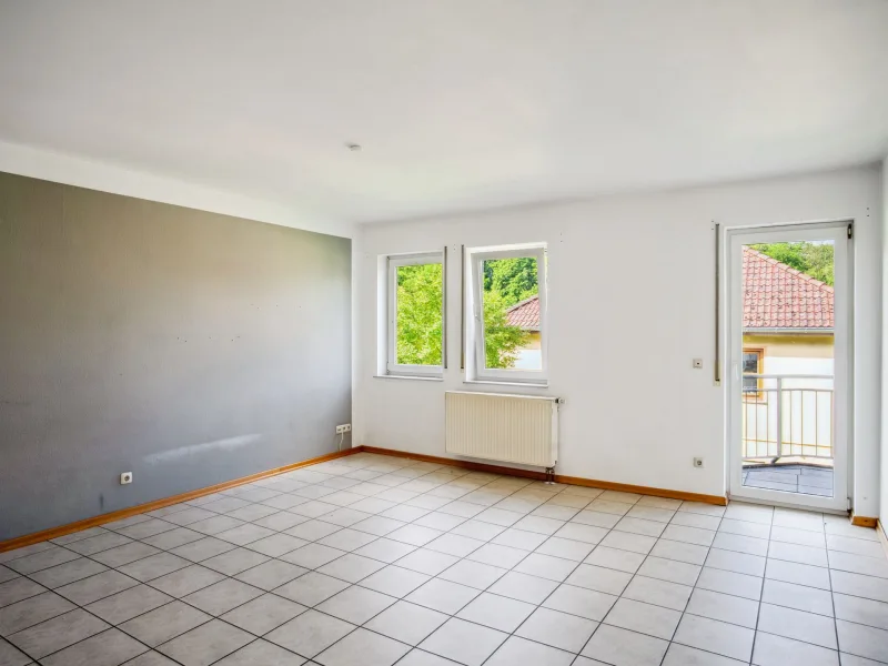 Titelbild - Wohnung kaufen in Trierweiler - Ihr neues Zuhause wartet: 99m² verteilt auf 4 Zimmer, Balkon und Blick ins Grüne in Trierweiler