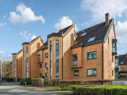 Straßenansicht - Wohnung kaufen in Unna - Gut geschnittene, ca. 83 m² große 3-Zimmer-Wohnung in begehrter Lage von Unna