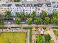 Los-Angelas-Platz und Haus